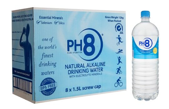 Ph8 Natural Alkaline Water - 1.5L